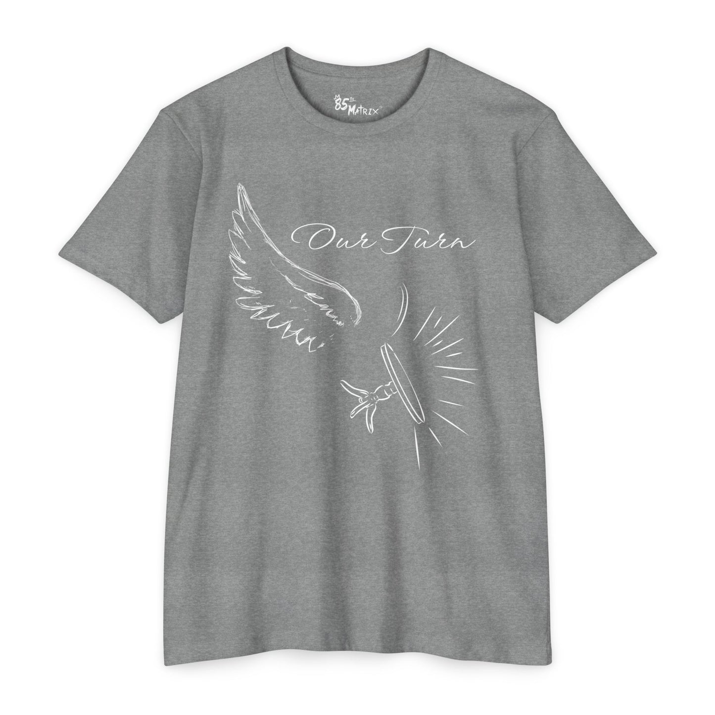 Our Turn T-shirt | Women's Empowerment | Domestic Violence Awareness - White