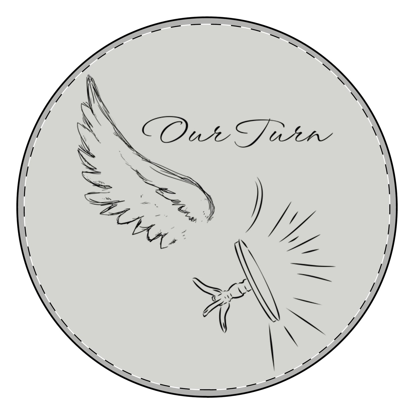 Our Turn Engraved Charm Bracelet