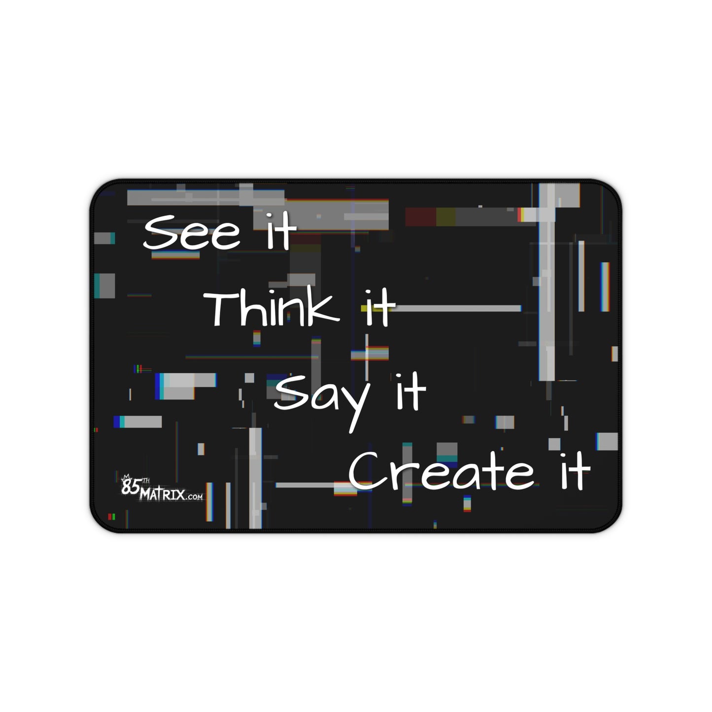 Manifestation Desk Mat | Motivational Office Mousepad
