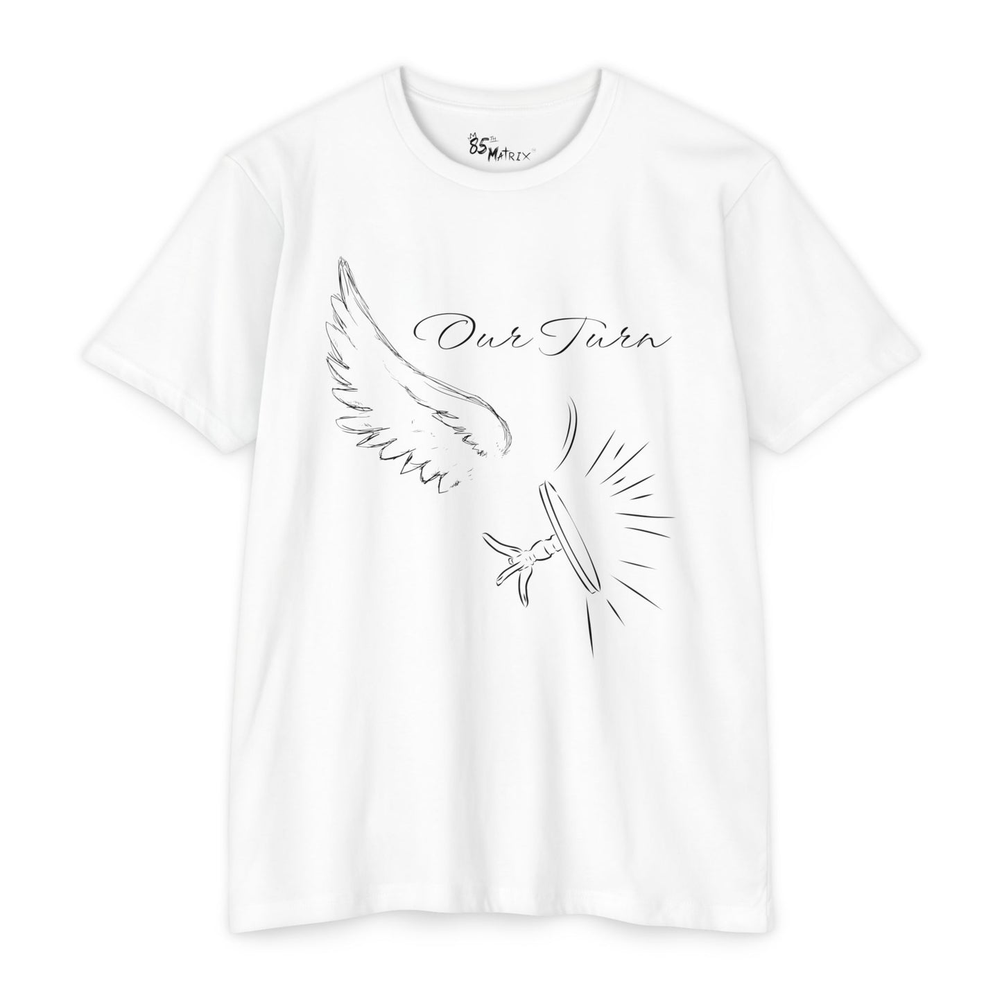 Our Turn T-shirt | Women's Empowerment | Domestic Violence Awareness - Black