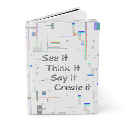 Manifestation Hardcover journal | Inspirational notebook