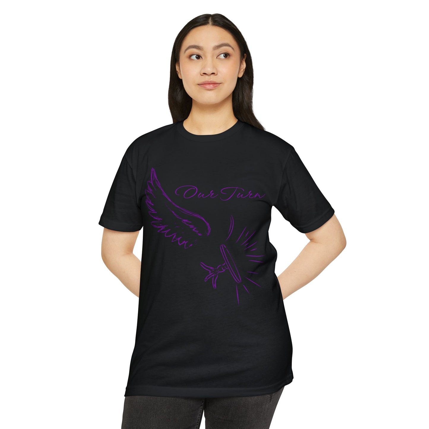 Our Turn T-shirt | Women's Empowerment | Domestic Violence Awareness - Purple