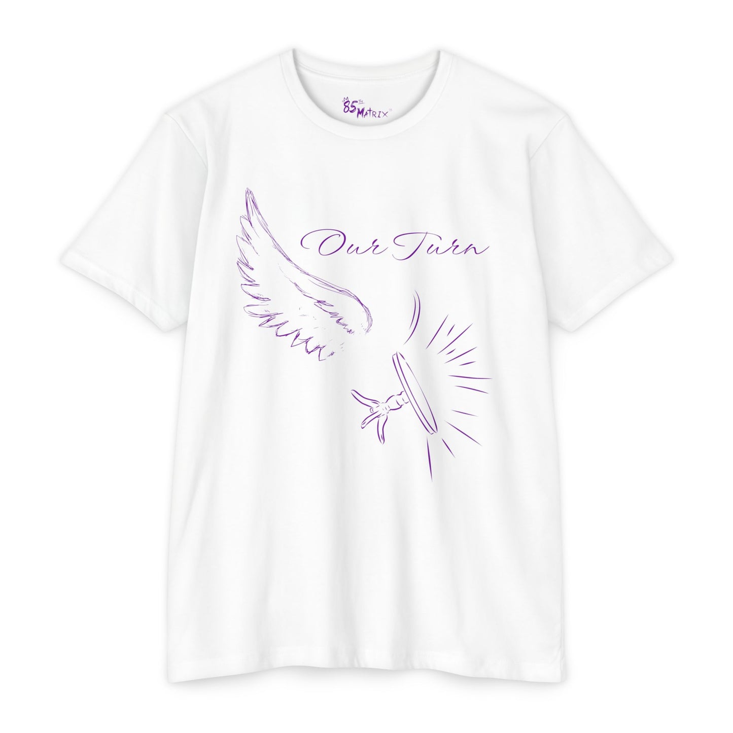 Our Turn T-shirt | Women's Empowerment | Domestic Violence Awareness - Purple
