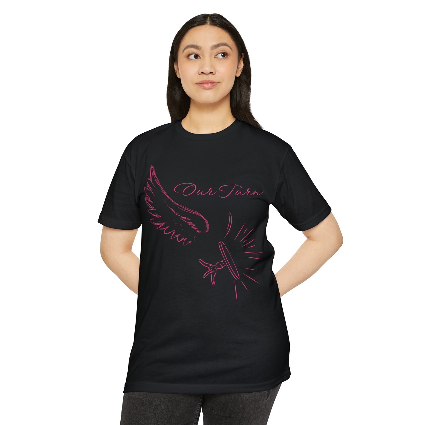 Our Turn T-shirt | Women's Empowerment | Domestic Violence Awareness - Pink