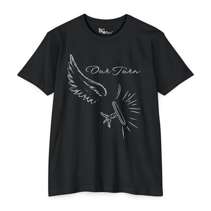 Our Turn T-shirt | Women's Empowerment | Domestic Violence Awareness - White