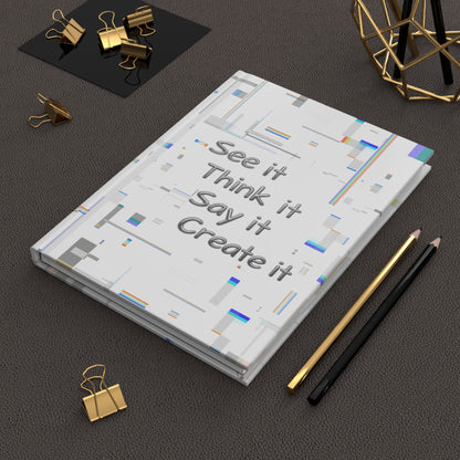 Manifestation Hardcover journal | Inspirational notebook