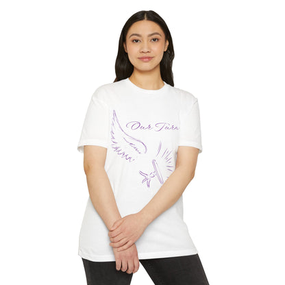 Our Turn T-shirt | Women's Empowerment | Domestic Violence Awareness - Purple