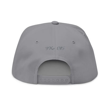 Love Glitch Flat Bill Hat - Pink Embroidery